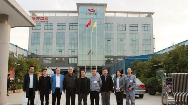 上海交通大學(xué)專家團一行來鄭州長城科工貿(mào)考察調(diào)研